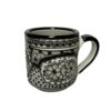 Taza Recta Estandar Fondo Blanco Con Negro Y Calaverita - Imagen 2